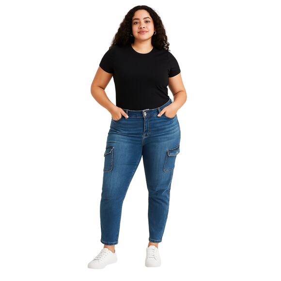 American Eagle Next Level Stretch Carpenter Jegging Jeans Size 16 Regular - Picture 1 of 8